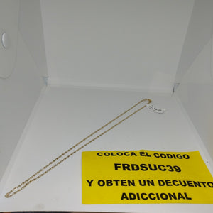 CADENA GUCHI 14K 50 CM 3.4 GR (NUEVO)