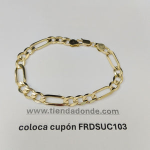 PULSERA 3X1 14K 21 CM 14.5 GR (NUEVO)