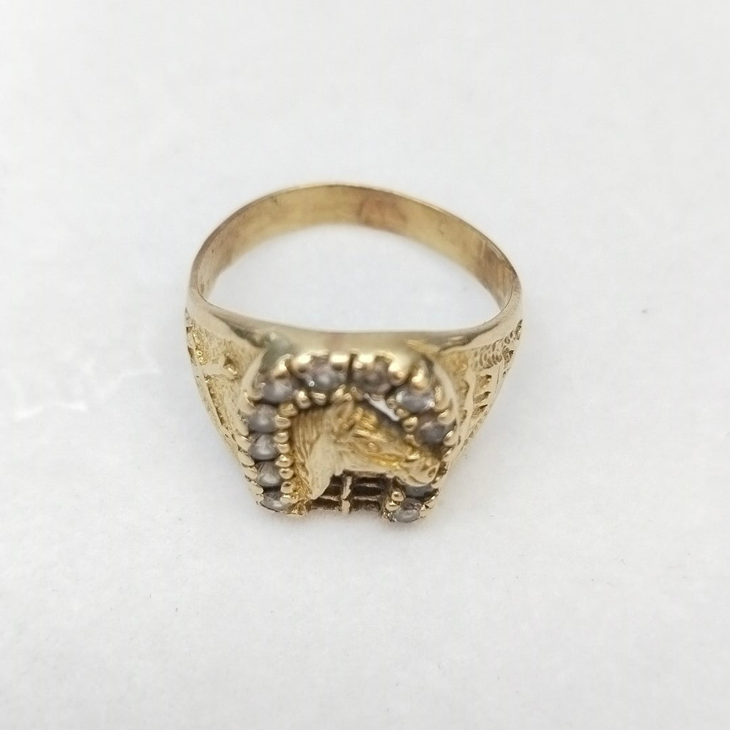 ANILLO ORO 10 K 5,10 GRMS (SEMINUEVO)