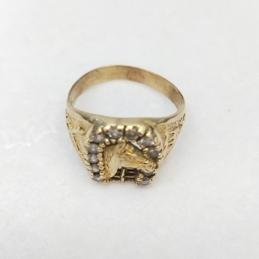 ANILLO ORO 10 K 5,10 GRMS (SEMINUEVO)
