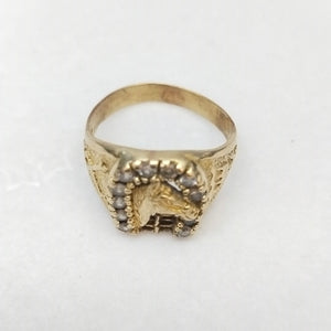 ANILLO ORO 10 K 5,10 GRMS (SEMINUEVO)