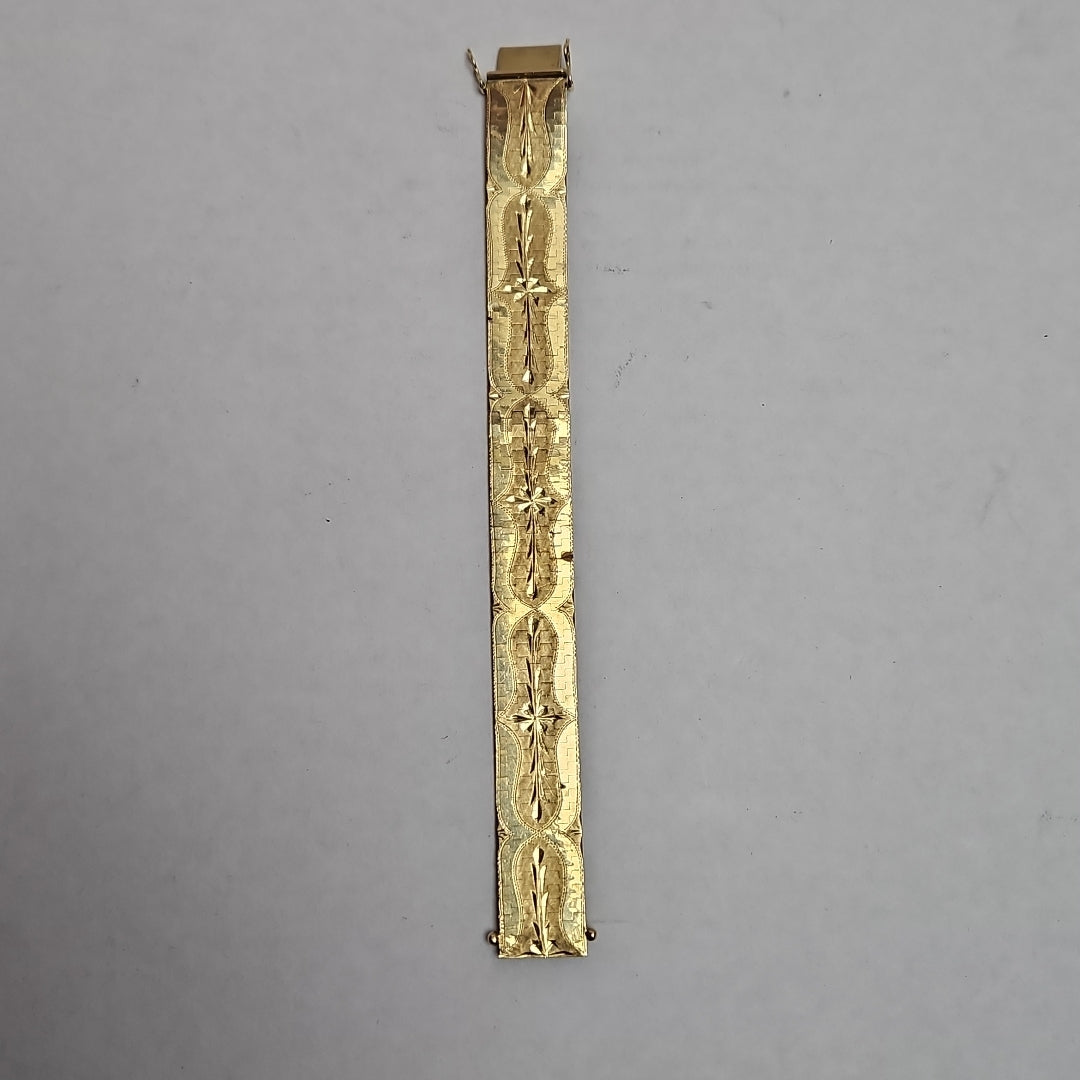 BRAZALETE ORO 14 K 43.4 GRMS (SEMINUEVO)