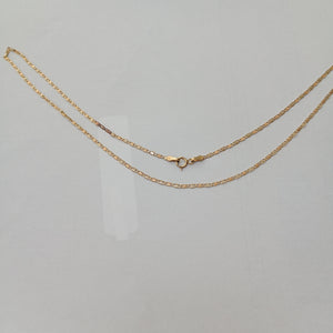 CADENA ORO COMBINADO 10 K 2,30 GRMS (SEMINUEVO)