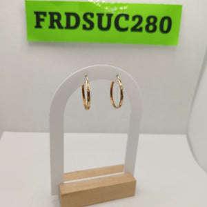 ARRACADAS PAR ORO 10 K 1.6 GRMS (SEMINUEVO)