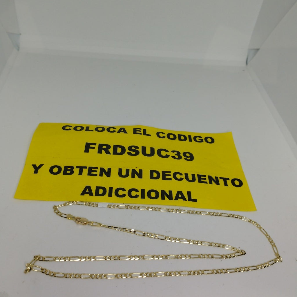 CADENA 3X1 14K 50 CM 4.6 GR (NUEVO)