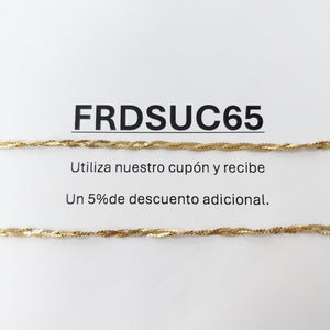 CADENA ORO 14 K 3,80 GRMS (SEMINUEVO)