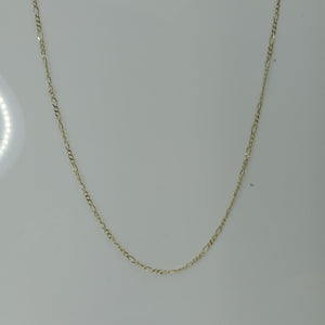 CADENA TEJIDO 3X1 14K 55 CM 2.3 GR (NUEVO)