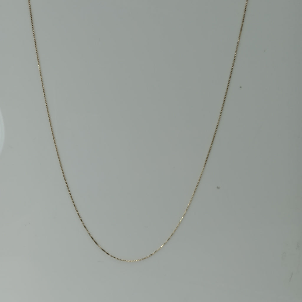 CADENA VENECIANO 14K 50 CM 1.6 GR (NUEVO)