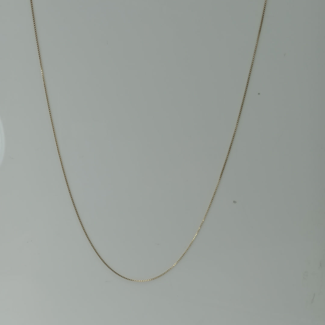 CADENA VENECIANO 14K 50 CM 1.6 GR (NUEVO)