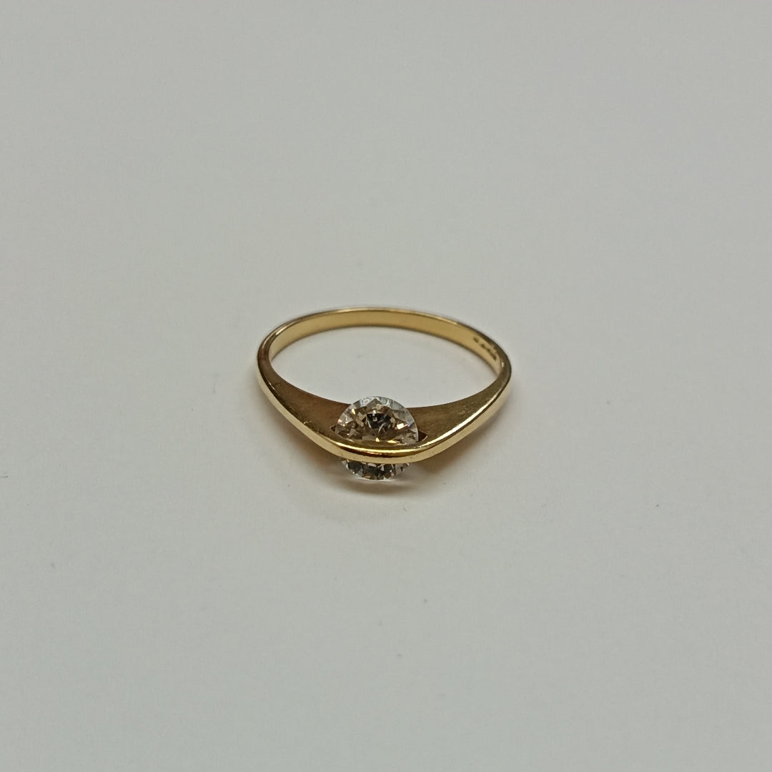 SOLITARIO ORO 14 K 2,50 GRMS (SEMINUEVO)