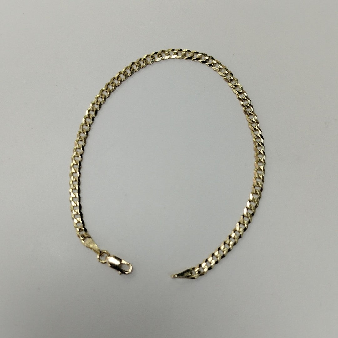 PULSERA BARBADA 14K 18 CM 3.3 GR (NUEVO)