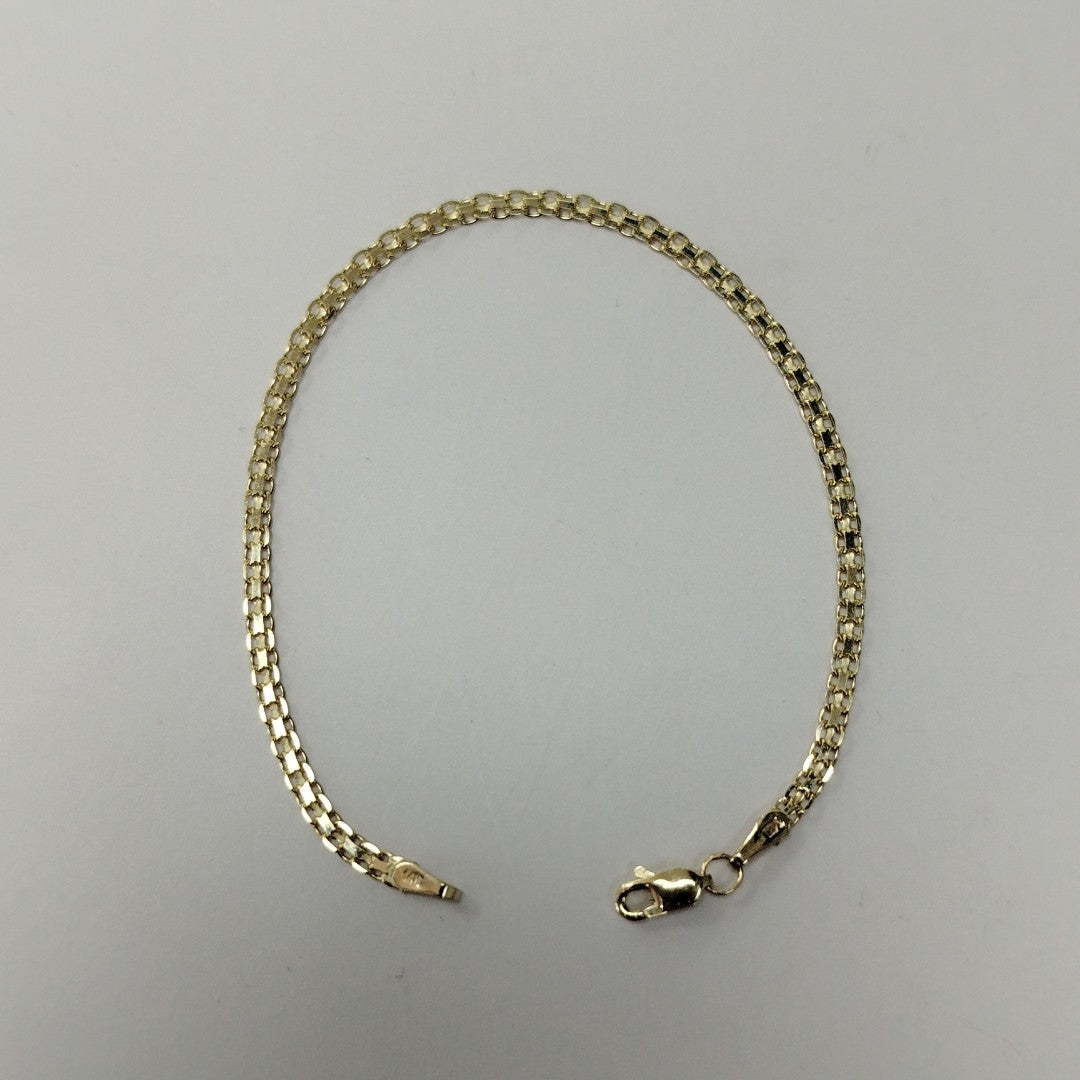 PULSERA BISMARK 14K 18 CM 2.4 GR (NUEVO)