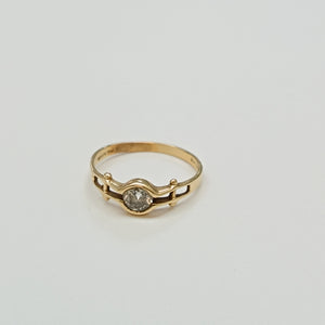 SOLITARIO ORO 14 K 2,00 GRMS (SEMINUEVO)