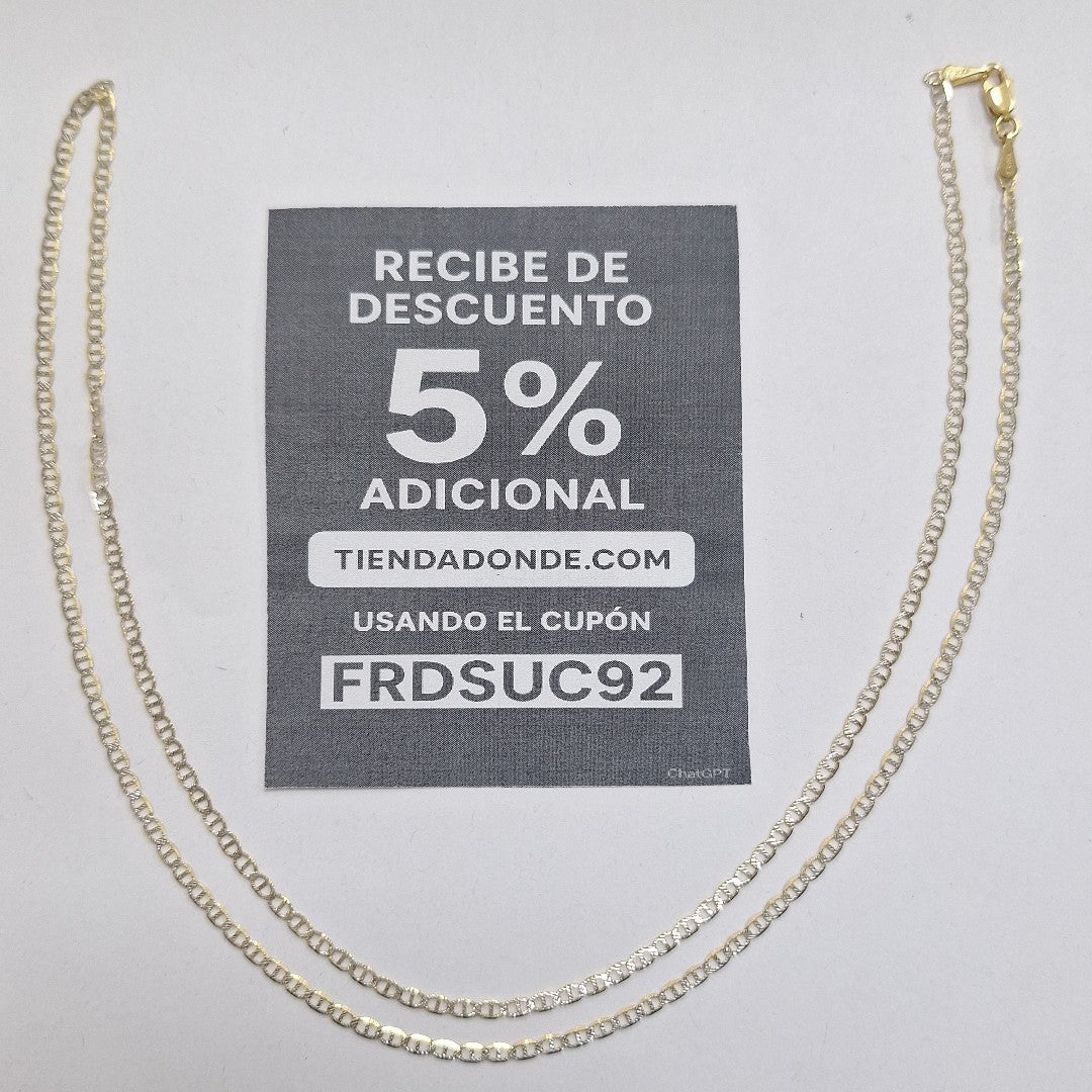 CADENA MARINERO 10K 60 CM 3 GR (NUEVO)