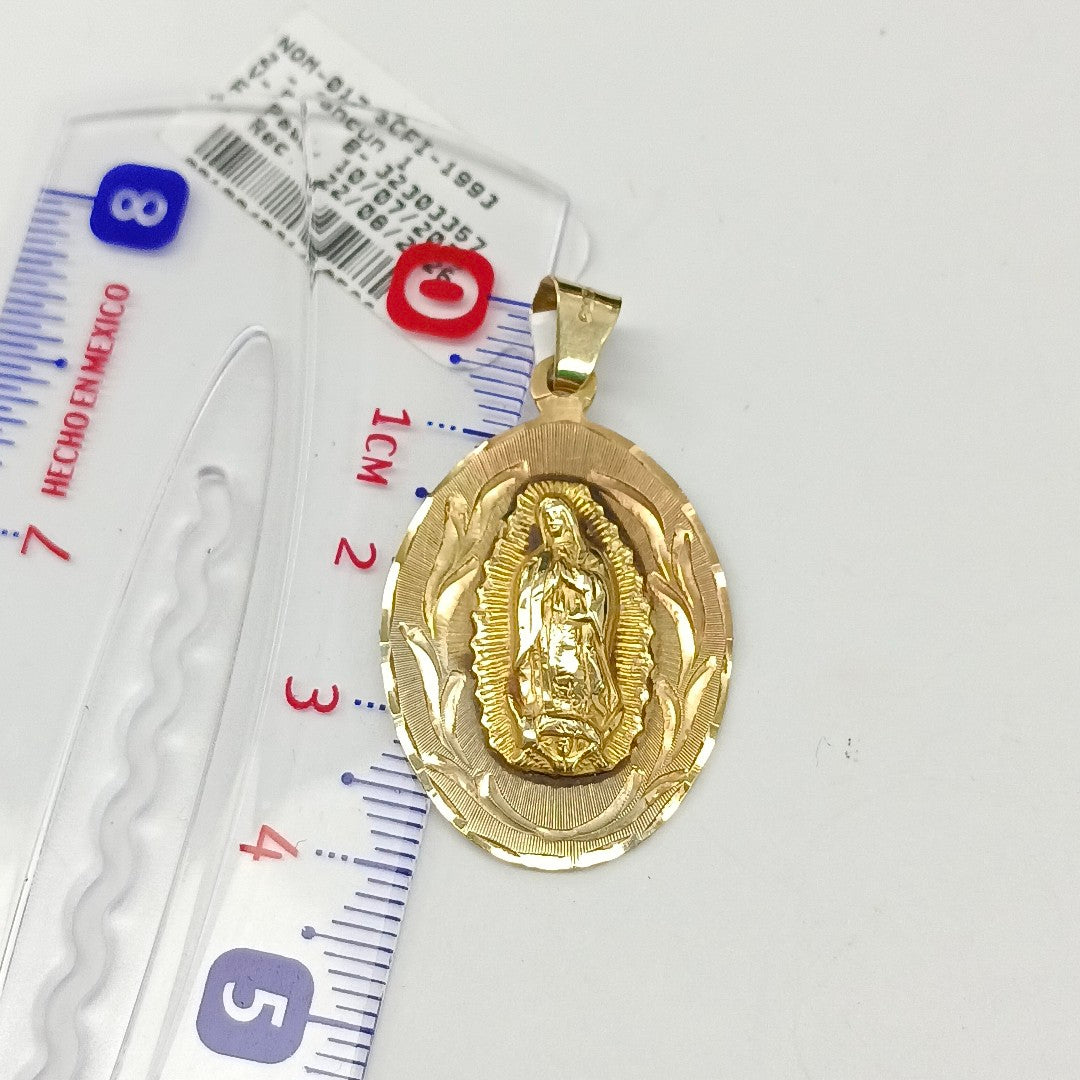 MEDALLA RELIGIOSA ORO 14 K 5,20 GRMS (SEMINUEVO)