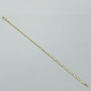 PULSERA BARBADA 14K 18 CM 3.2 GR (NUEVO)
