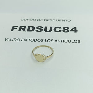 ANILLOS ANILLITO 10K TALLA 8 0.9 GR (NUEVO)