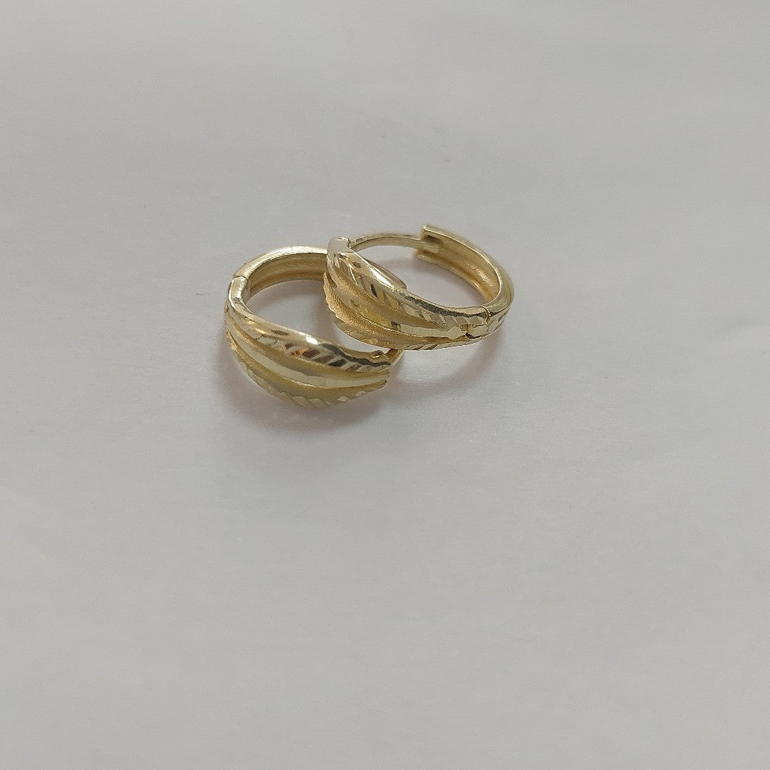 ARETES ARRACADAS 10K 2.4 GR (NUEVO)