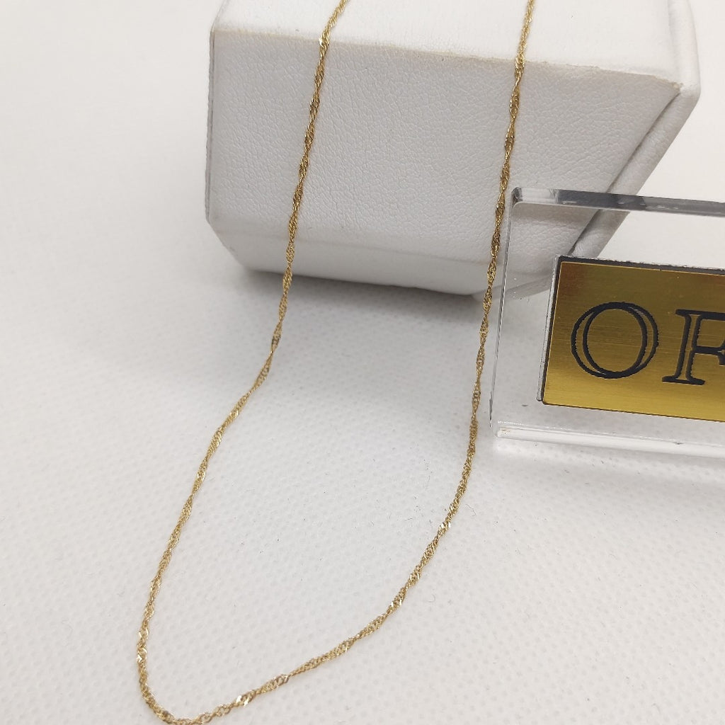 CADENA ORO 8 K 0,70 GRMS (SEMINUEVO)