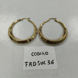 ARRACADAS PAR ORO 14 K 6,20 GRMS (SEMINUEVO)
