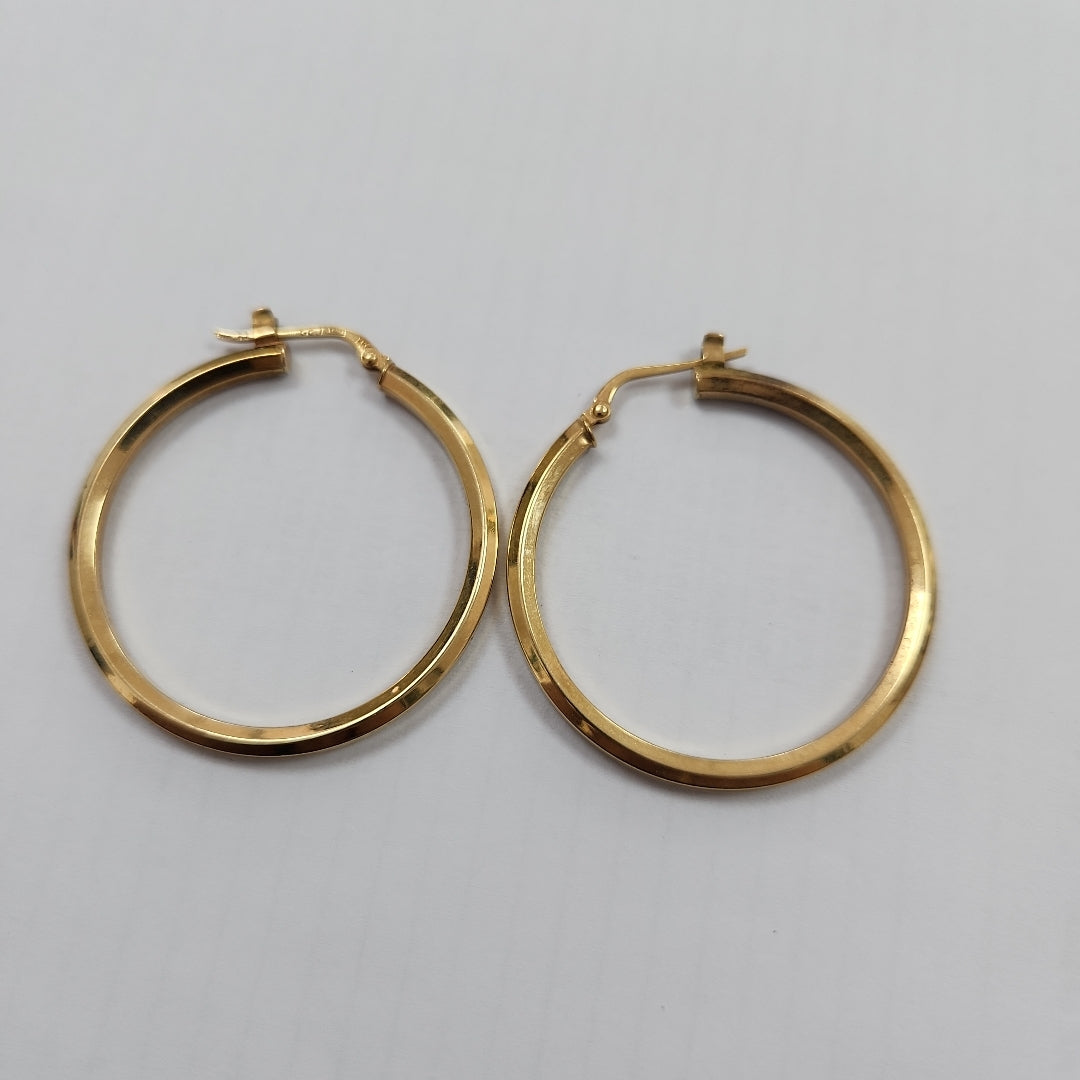 ARRACADAS PAR ORO 14 K 3,20 GRMS (SEMINUEVO)