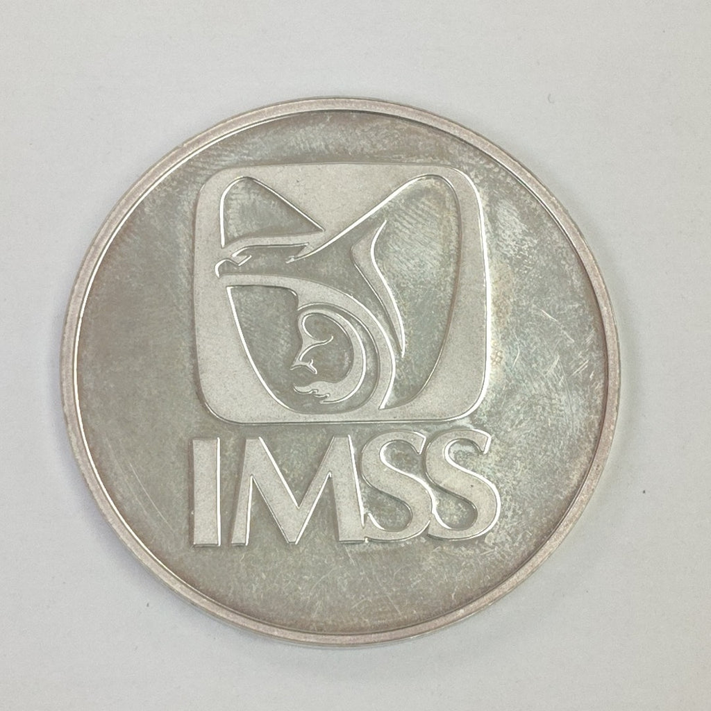 MEDALLA CONMEMORATIVA PLATA 31.1 GRMS (SEMINUEVO)