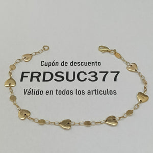 PULSERA ORO 10 K 2.2 GRMS (SEMINUEVO)