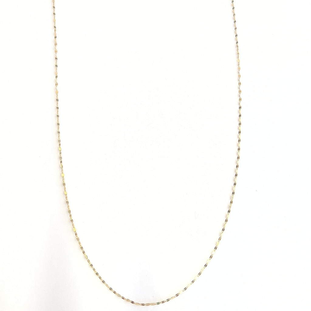 CADENA ORO 14 K 0.8 GRMS (SEMINUEVO)