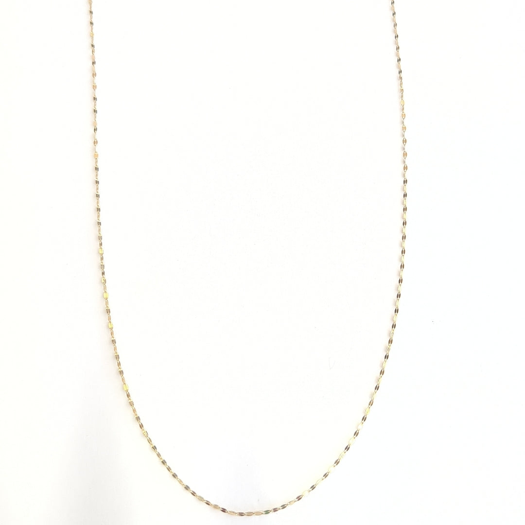 CADENA ORO 14 K 0.8 GRMS (SEMINUEVO)