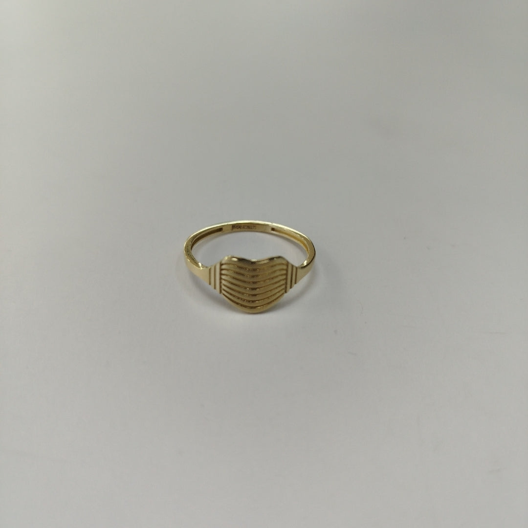 ANILLOS CORAZON 14K TALLA 8 1.8 GR (NUEVO)