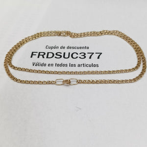 CADENA ORO 8 K 7.8 GRMS (SEMINUEVO)