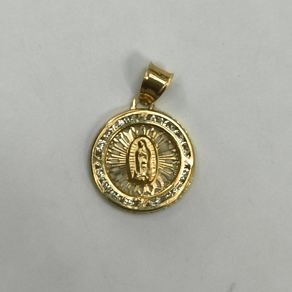 MEDALLA RELIGIOSA ORO 10 K 1 GRMS (SEMINUEVO)