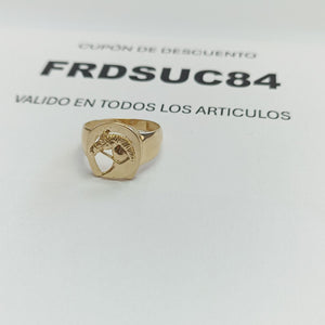 ANILLOS CABALLERO ORO 14K 1.6 (NUEVO)