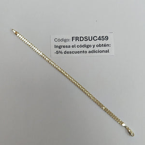 PULSERA ESPECIAL 14K 18 CM 4 GR (NUEVO)