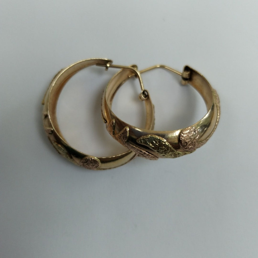 ARRACADAS PAR ORO 14 K 7 GRMS (SEMINUEVO)