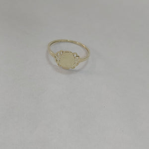 ANILLOS ANILLITO 10K TALLA 7 0.9 GR (NUEVO)