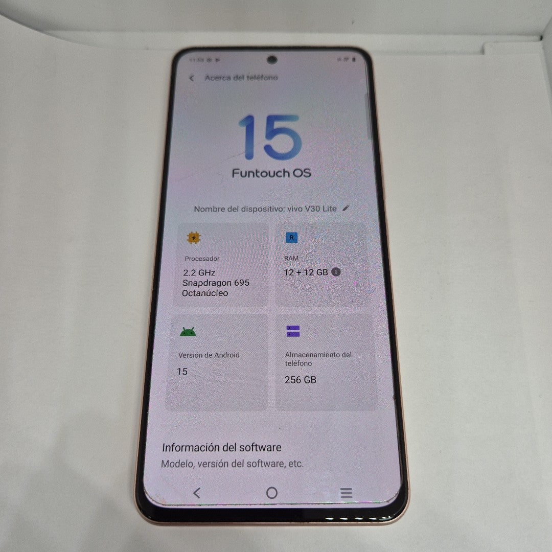 CELULAR VIVO V30 LITE V2314 (2023) 256 GB 12 GB RAM (SEMINUEVO)