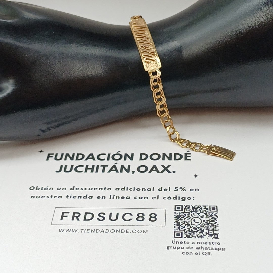 ESCLAVA ORO 10 K 5.3 GRMS (SEMINUEVO)