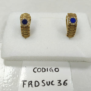 ARETES PAR ORO 18 K 14,70 GRMS (SEMINUEVO)