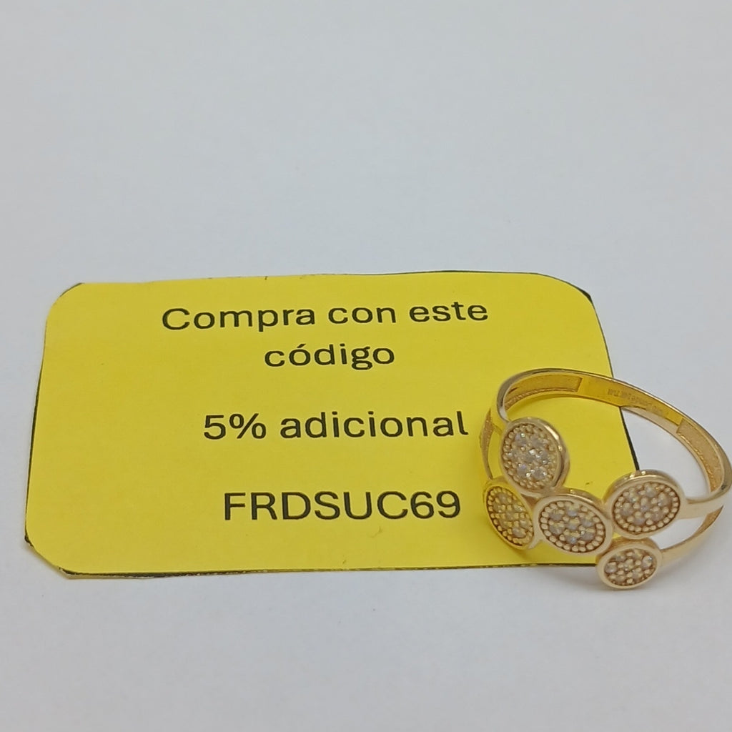 ANILLOS DAMA ORO 14K 2 (NUEVO)