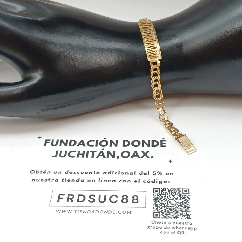 ESCLAVA ORO 10 K 5.3 GRMS (SEMINUEVO)