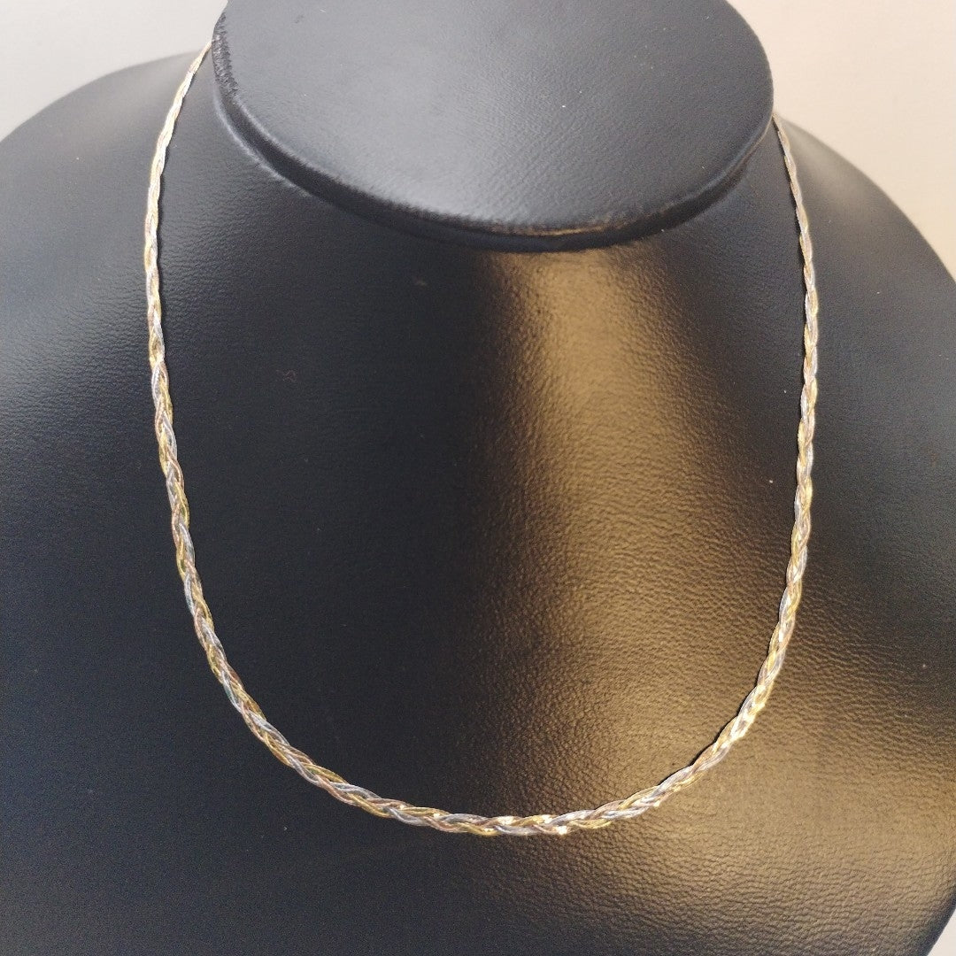 CADENA ORO COMBINADO 14 K 3.1 GRMS (SEMINUEVO)
