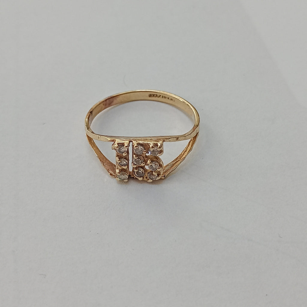 ANILLITO ORO 10 K 1,60 GRMS (SEMINUEVO)