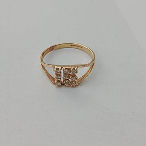 ANILLITO ORO 10 K 1,60 GRMS (SEMINUEVO)