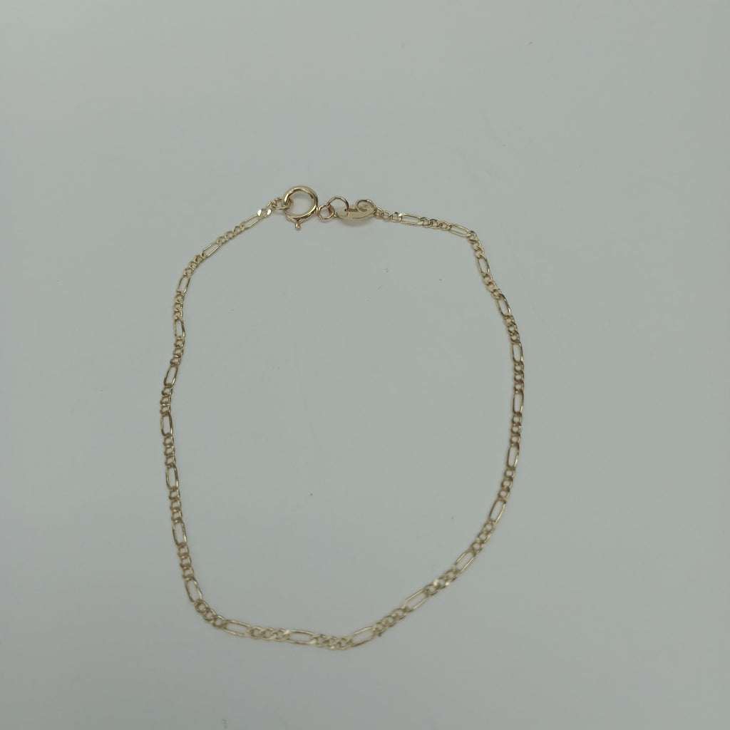 PULSERA 3X1 14K 18 CM 1 GR (NUEVO)