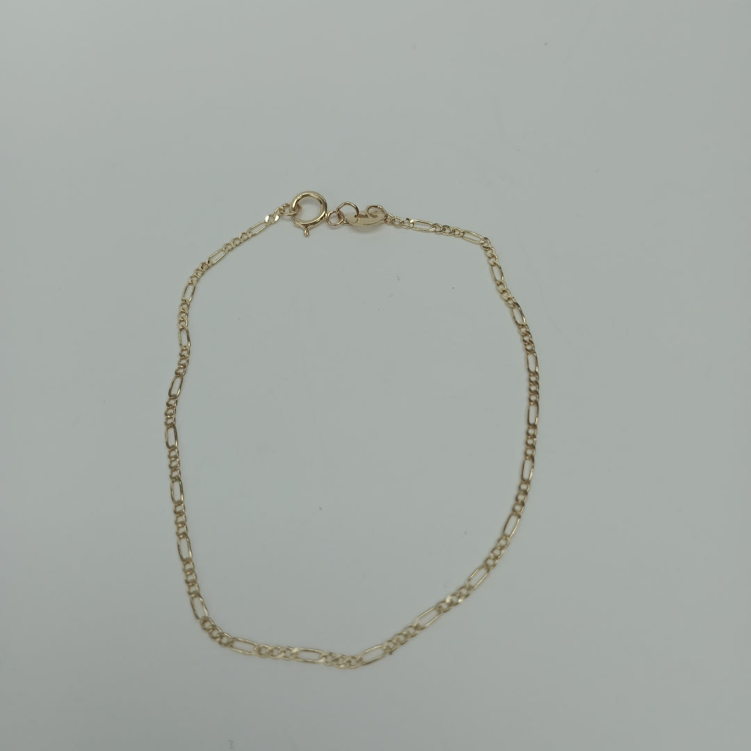 PULSERA 3X1 14K 18 CM 1 GR (NUEVO)