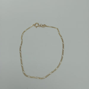 PULSERA 3X1 14K 18 CM 1 GR (NUEVO)