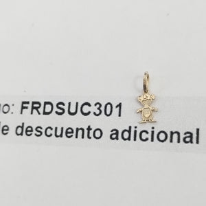 DIJE NIÑA 10K 0.3 GR (NUEVO)
