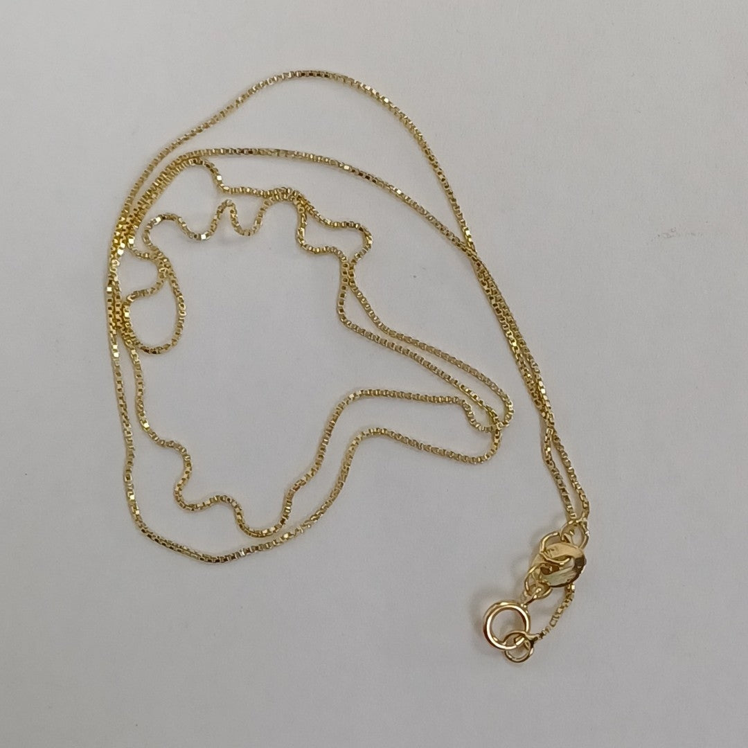 CADENA VENECIANO 14K 50 CM 1.6 GR (NUEVO)