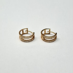ARRACADAS PAR ORO 14 K 2.5 GRMS (SEMINUEVO)